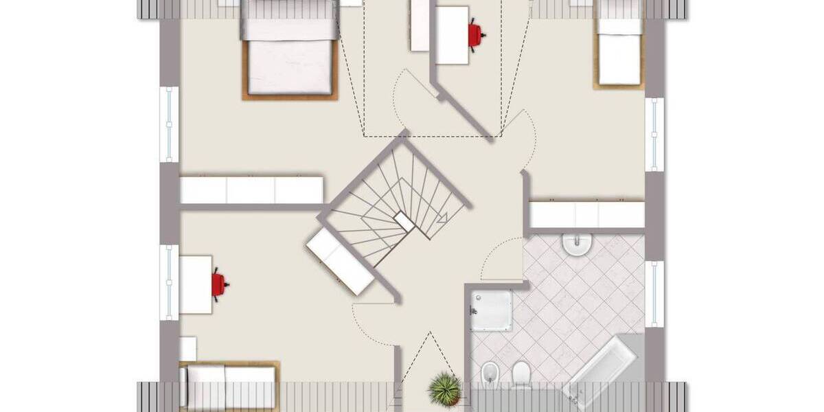 Einfamilienhaus Hille Oberlübbe - 5 Zimmer, 156 m&sup2;, 449.000&euro; | Angebot:26219831