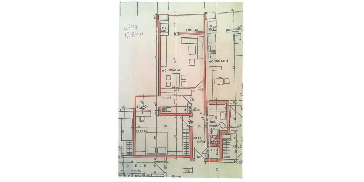 Etagenwohnung Bad Salzuflen - 2 Zimmer, 69 m&sup2;, 650&euro; | Angebot:25937224