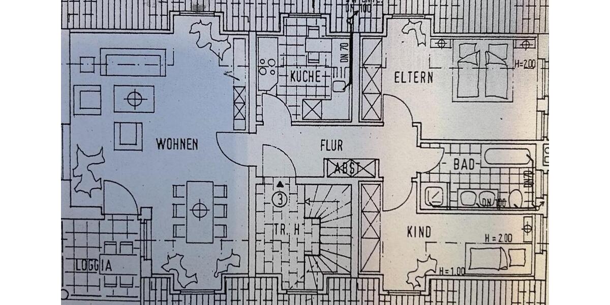 Dachgeschoßwohnung Lübbecke - 3 Zimmer, 75 m&sup2;, 180.000&euro; | Angebot:26135799