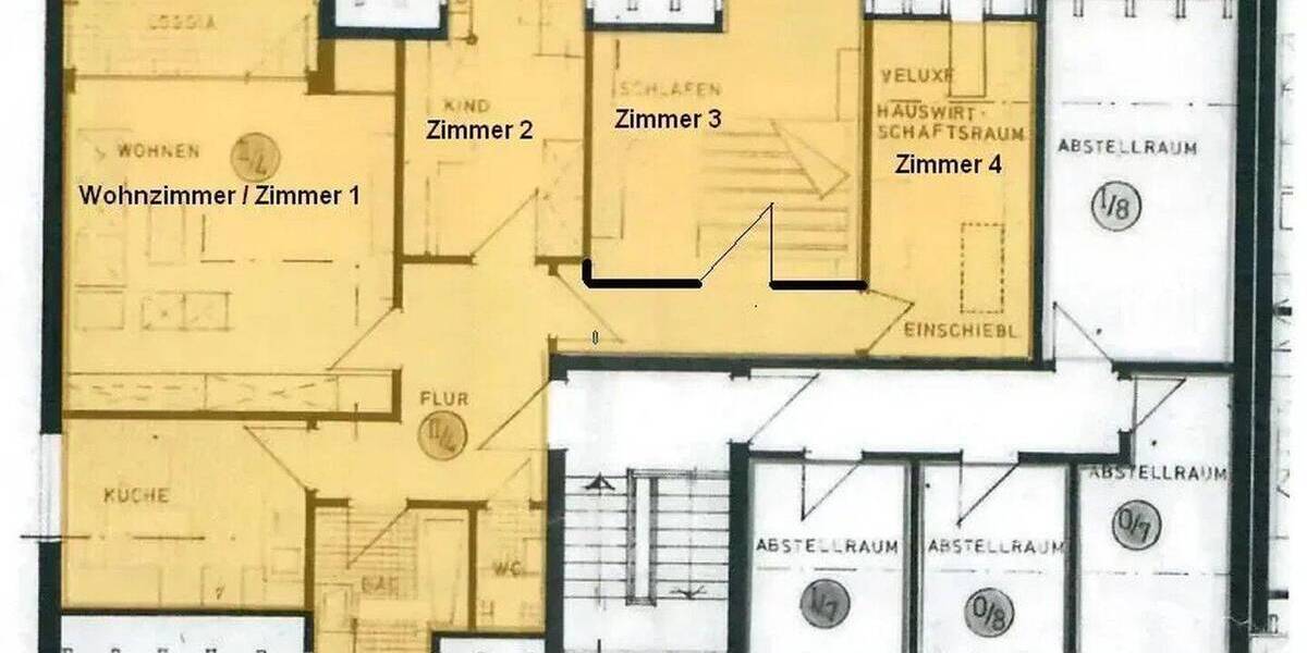 Etagenwohnung Stadthagen - 4 Zimmer, 95 m&sup2;, 165.000&euro; | Angebot:26302309