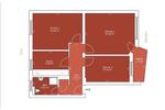 Etagenwohnung Minden Bärenkämpen - 3 Zimmer, 65 m&sup2;, 800&euro; | Angebot:26414570