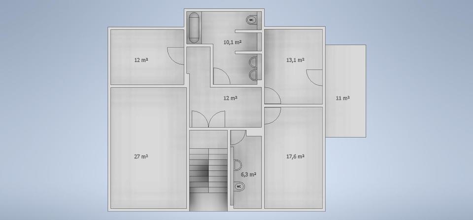 Etagenwohnung Bünde - 3 Zimmer, 100 m&sup2;, 1.050&euro; | Angebot:25948973