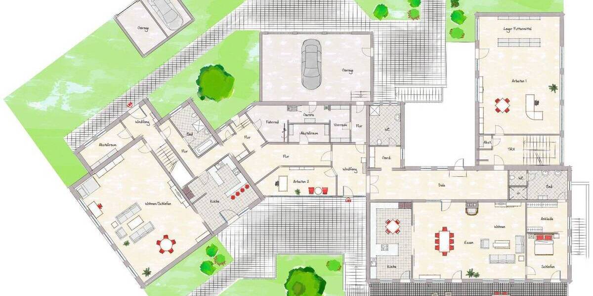 Mehrfamilienhaus, Wohnhaus Herford Falkendiek - 5 Zimmer, 439 m&sup2;, 1.150.000&euro; | Angebot:26305953