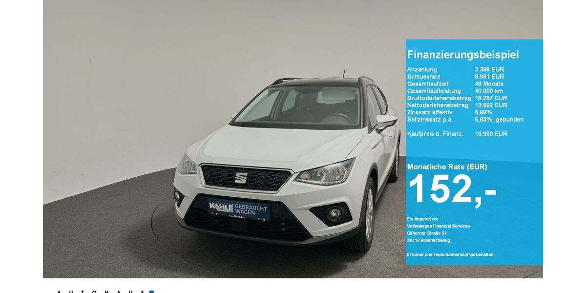 Seat Arona 72.550 km 16.990 &euro; Stadthagen 31655