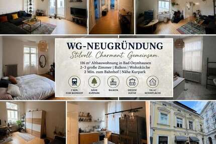 Wohnung Bad Oeynhausen - 1 Zimmer, 116 m&sup2;, 360&euro; | Angebot:26609385