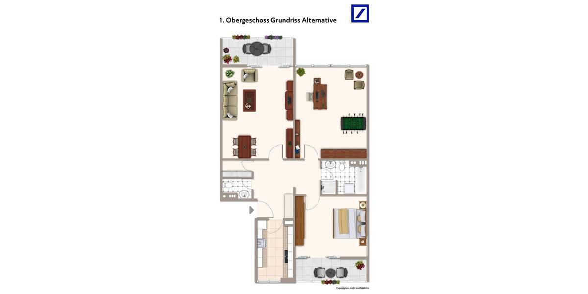 Etagenwohnung Bad Salzuflen Innenstadt - 3 Zimmer, 104 m&sup2;, 179.000&euro; | Angebot:26806463
