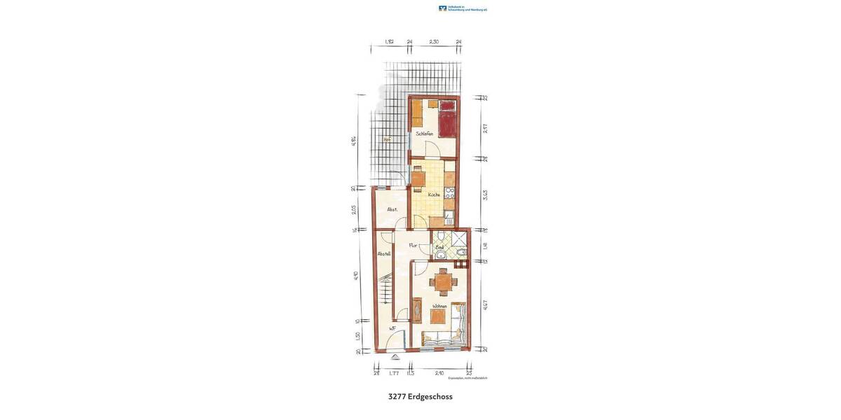 Mehrfamilienhaus, Wohnhaus Rinteln - 4 Zimmer, 118 m&sup2;, 119.000&euro; | Angebot:26840576