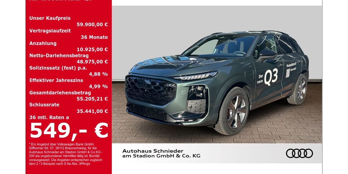 Audi Q3 8.500 km 59.900 &euro; Herford 32052