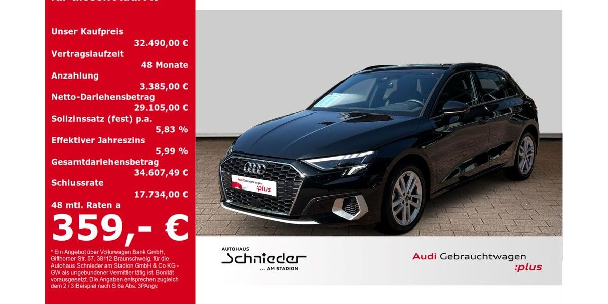 Audi A3 6.553 km 32.490 &euro; Herford 32052