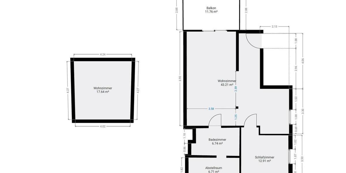 Dachgeschoßwohnung Lemgo - 2 Zimmer, 85 m&sup2;, 900&euro; | Angebot:26579037