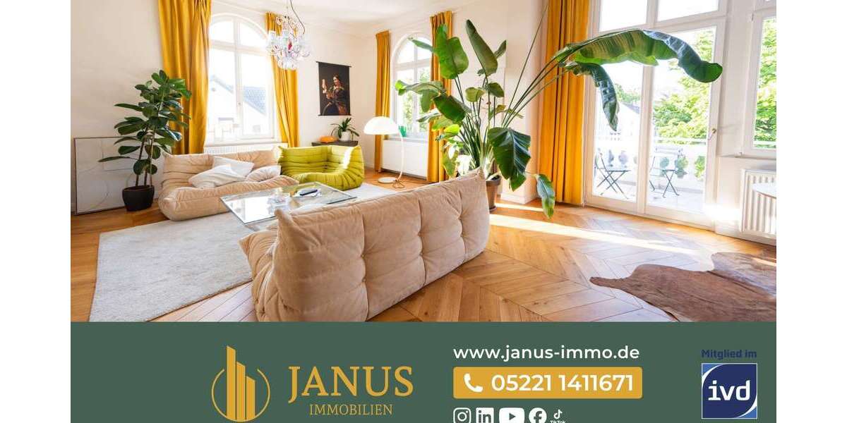 Etagenwohnung Herford Falkendiek - 3 Zimmer, 123 m&sup2;, 389.000&euro; | Angebot:27317818