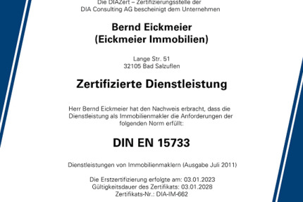 Wohnung Bad Salzuflen Innenstadt - 3 Zimmer, 80 m&sup2;, 200.000&euro; | Angebot:26642188