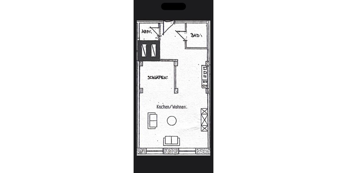 Etagenwohnung Minden - 1 Zimmer, 60 m&sup2;, 620&euro; | Angebot:25223738