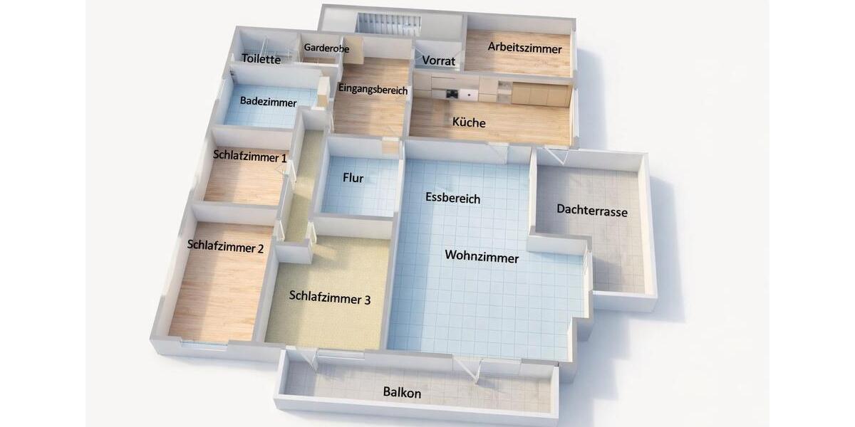 Etagenwohnung Porta Westfalica - 5 Zimmer, 182 m&sup2;, 1.350&euro; | Angebot:26604523
