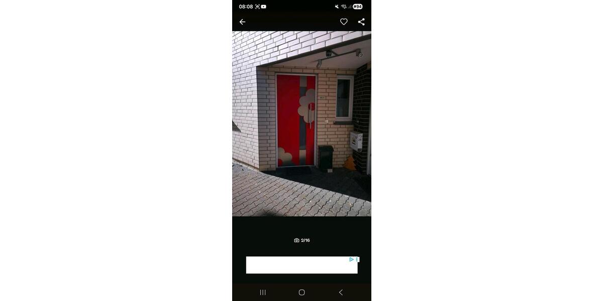 Erdgeschoßwohnung Minden Bärenkämpen - 1.5 Zimmer, 45 m&sup2;, 600&euro; | Angebot:26686408