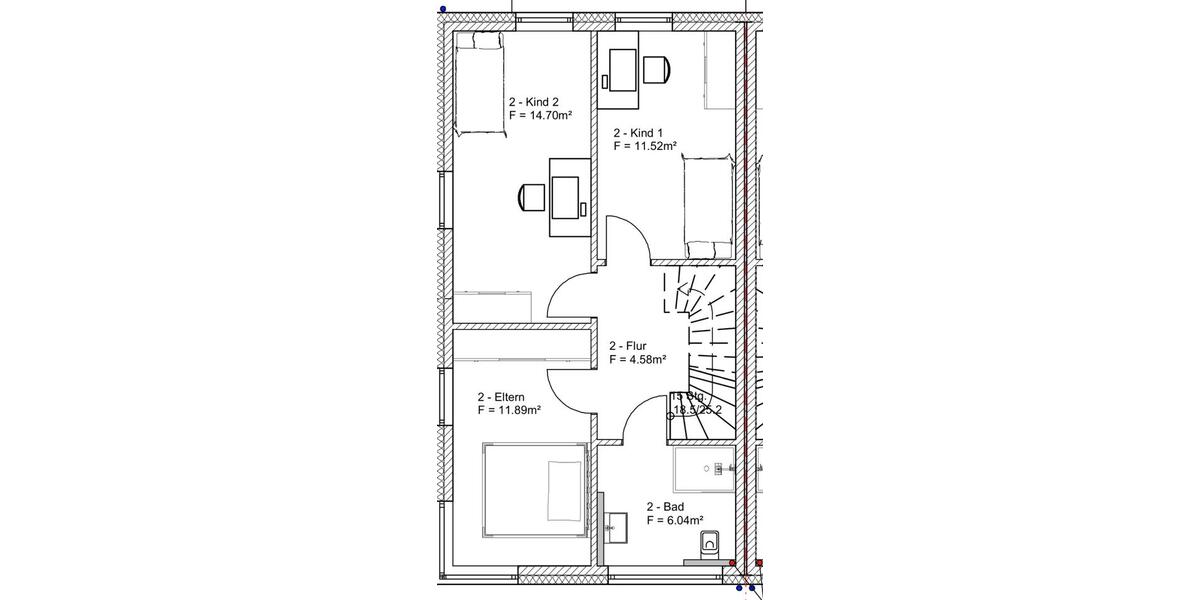 Doppelhaushälfte Lübbecke - 4 Zimmer, 108 m&sup2;, 375.000&euro; | Angebot:27208974