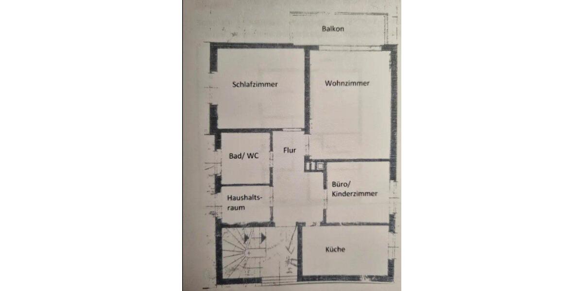 Etagenwohnung Hiddenhausen - 3 Zimmer, 76 m&sup2;, 560&euro; | Angebot:26041664