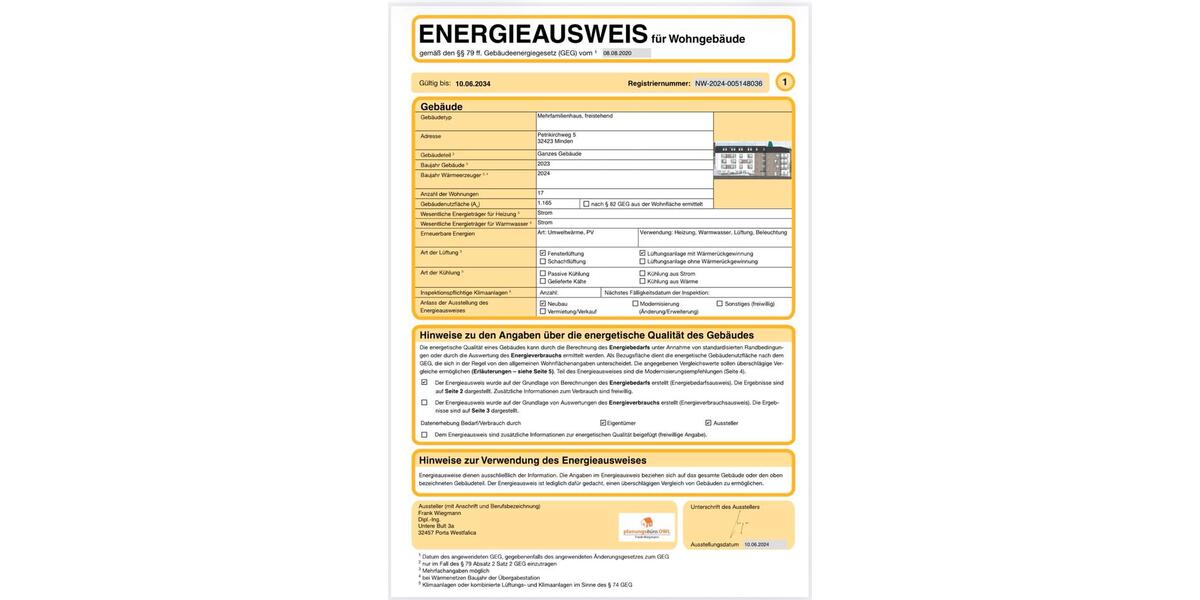 Etagenwohnung Minden - 2 Zimmer, 57 m&sup2;, 708&euro; | Angebot:25784073