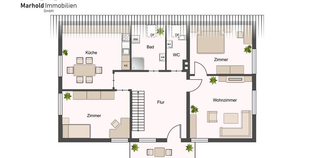 Interessantes Wohnhaus mit 2 Wohnungen, Nebengebäude und Grünland - Einfamilienhaus Stolzenau | Angebot:27021703
