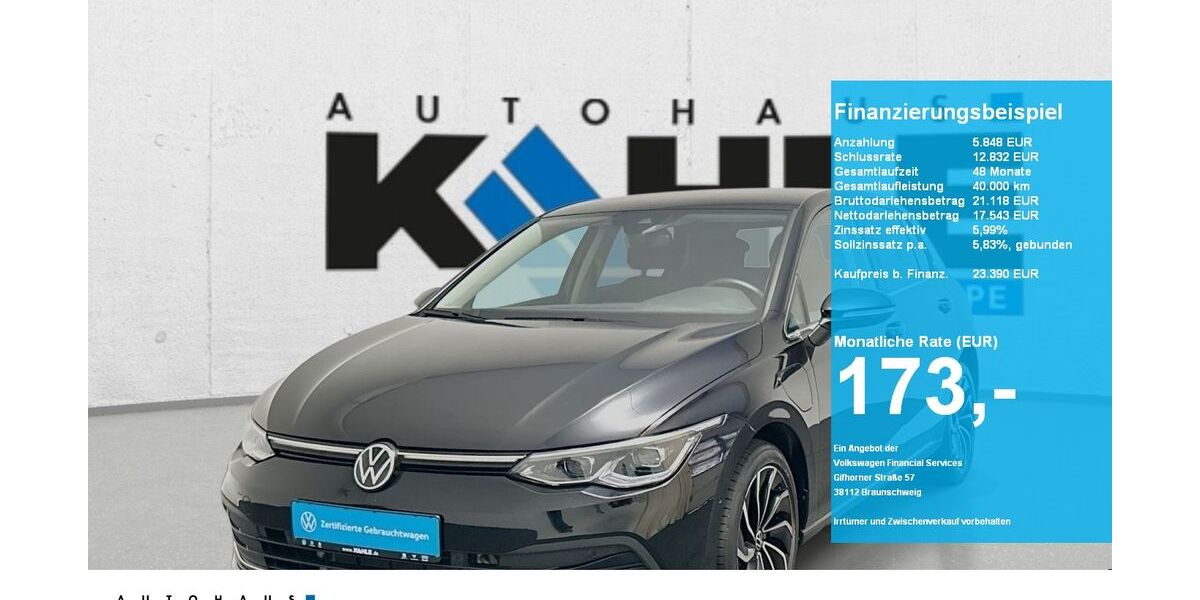 VW Golf 44.641 km 23.390 &euro; Stadthagen 31655