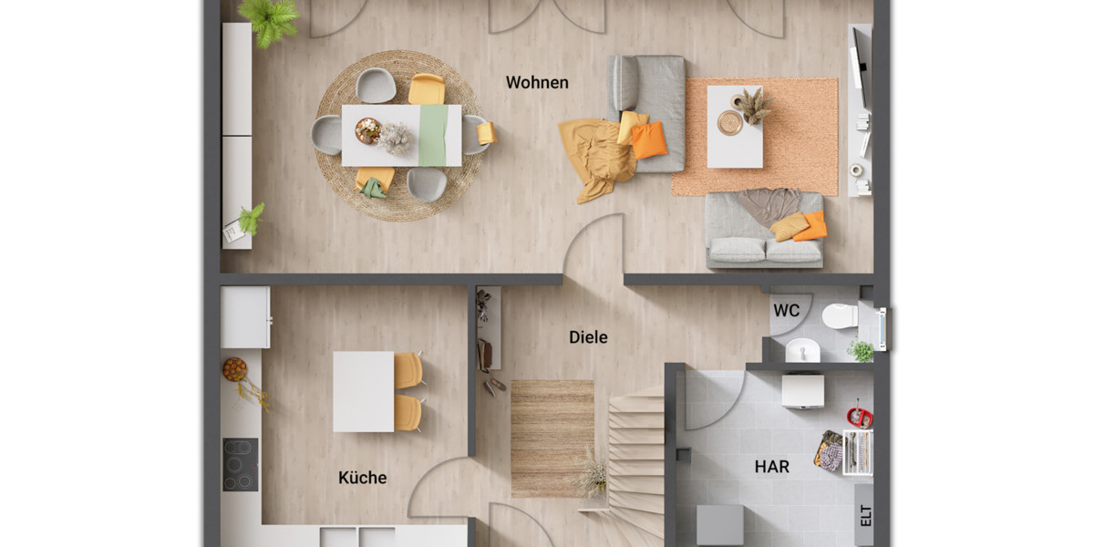 Einfamilienhaus Kalletal Bavenhausen - 5 Zimmer, 144 m&sup2;, 362.340&euro; | Angebot:25707047