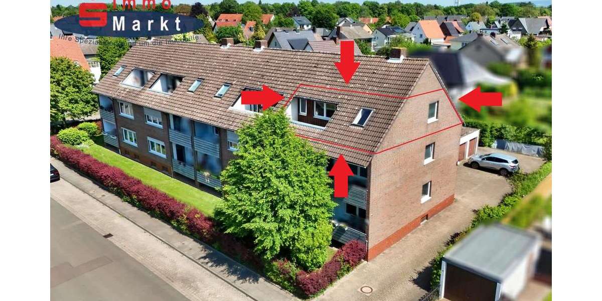 Etagenwohnung Minden Bölhorst - 2 Zimmer, 51 m&sup2;, 87.500&euro; | Angebot:26961224