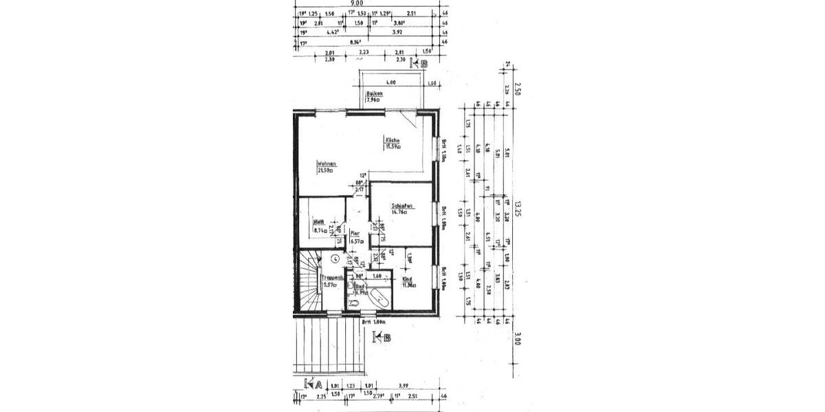 Dachgeschoßwohnung Rehburg-Loccum Loccum - 3 Zimmer, 85 m&sup2;, 1.000&euro; | Angebot:26002123