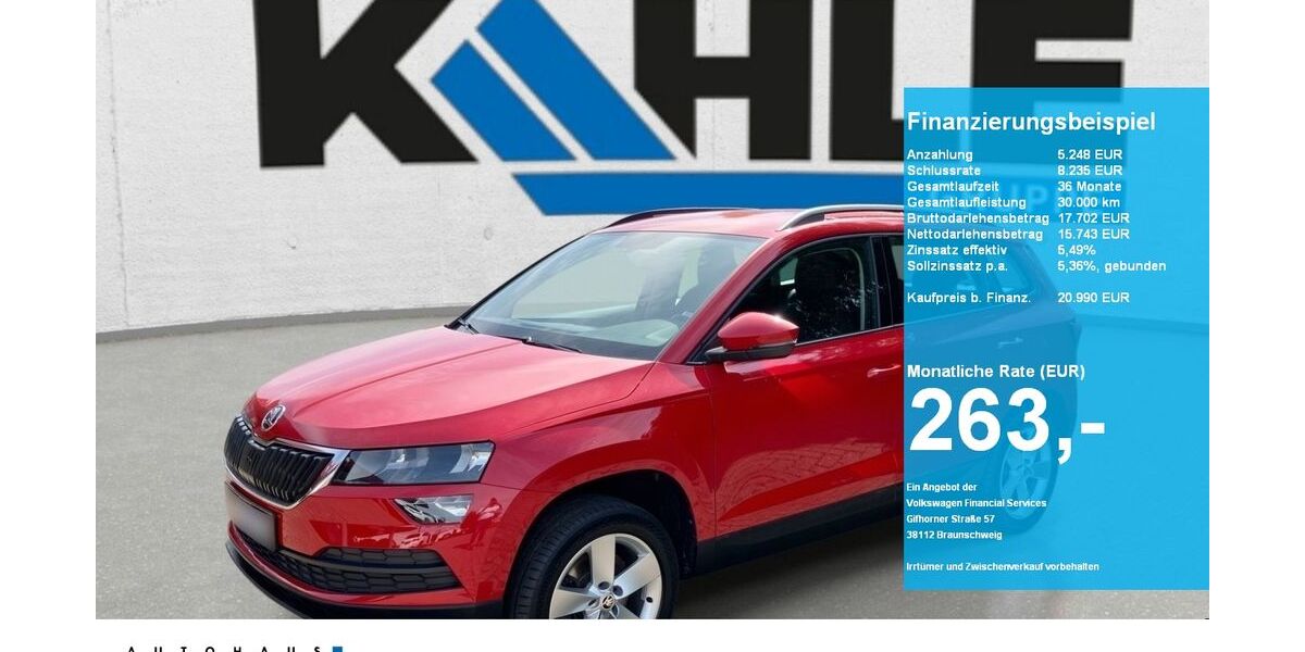 Skoda Karoq 78.000 km 20.990 &euro; Stadthagen 31655