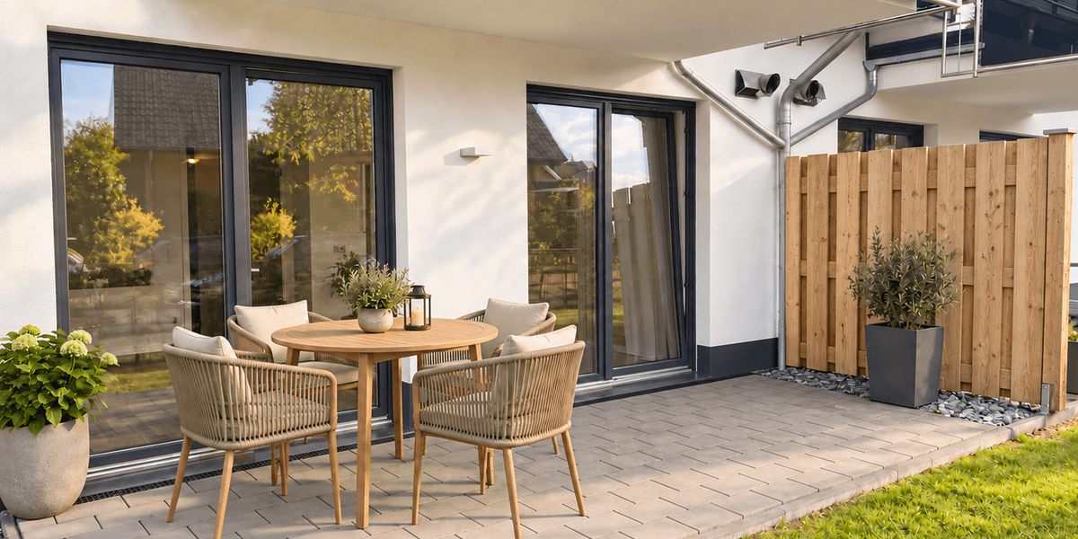 Barrierefreie moderne Erdgeschosswohnung mit Terrasse (KW40+) - Erdgeschoßwohnung Löhne | Angebot:27334113