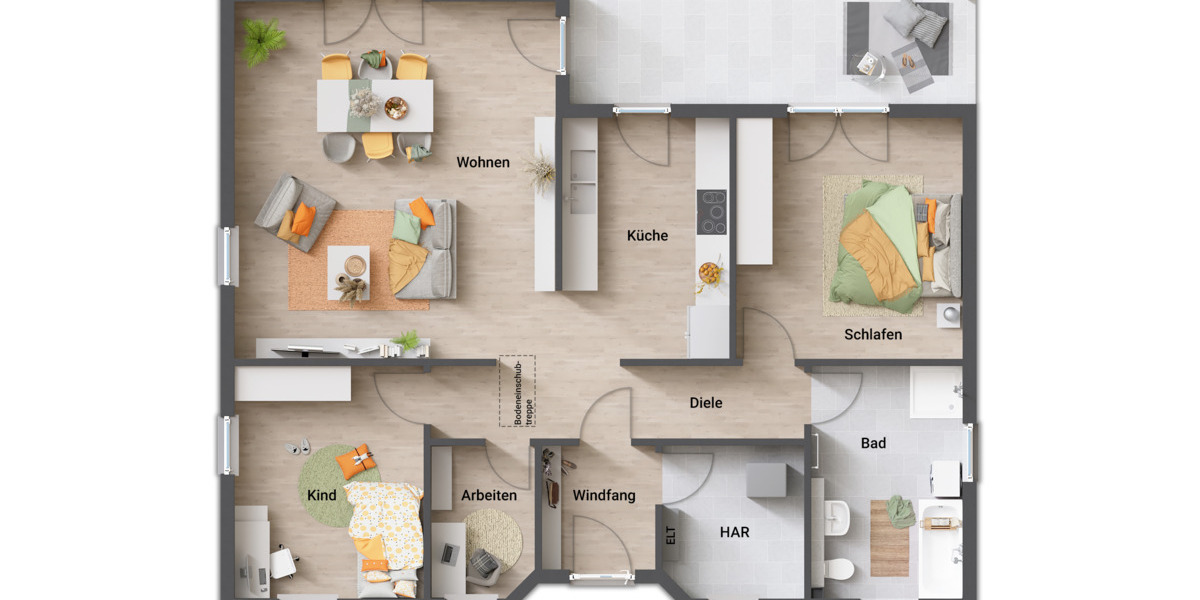 Bungalow Bad Salzuflen Innenstadt - 4 Zimmer, 120 m&sup2;, 476.000&euro; | Angebot:26192117