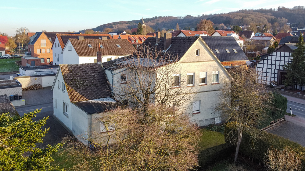 Mehrfamilien- oder Mehrgenerationenhaus mit 3 Wohneinheiten - Mehrfamilienhaus, Wohnhaus Lübbecke | Angebot:25892084