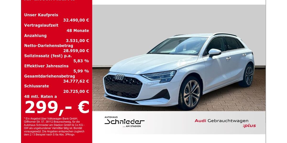 Audi A3 2.534 km 32.490 &euro; Herford 32052
