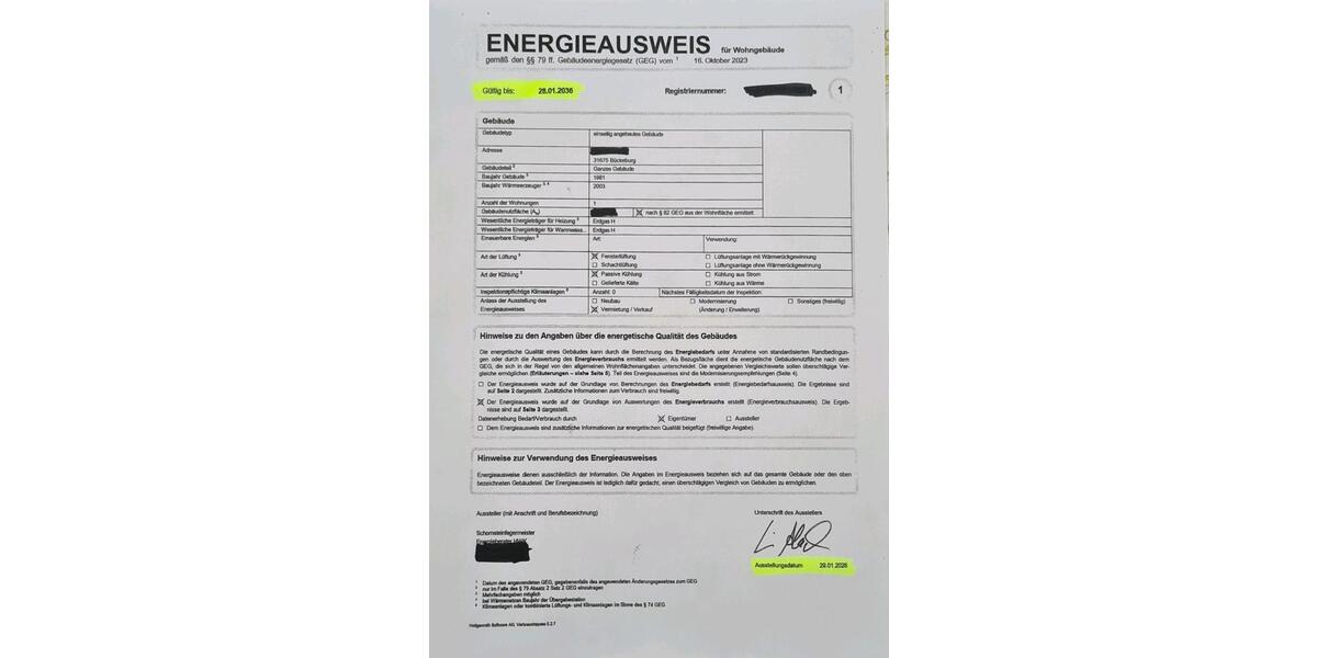 Einfamilienhaus Bückeburg - 6 Zimmer, 154 m&sup2;, 285.000&euro; | Angebot:26214287