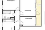 Etagenwohnung Herford Falkendiek - 3 Zimmer, 75 m&sup2;, 189.000&euro; | Angebot:26561309