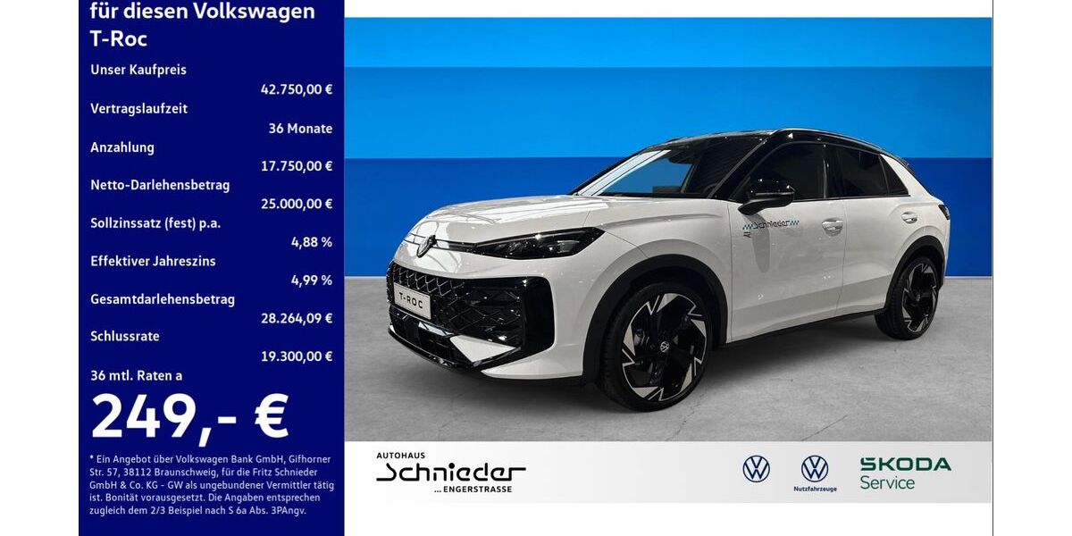 VW T-Roc 7.500 km 42.550 &euro; Herford 32051