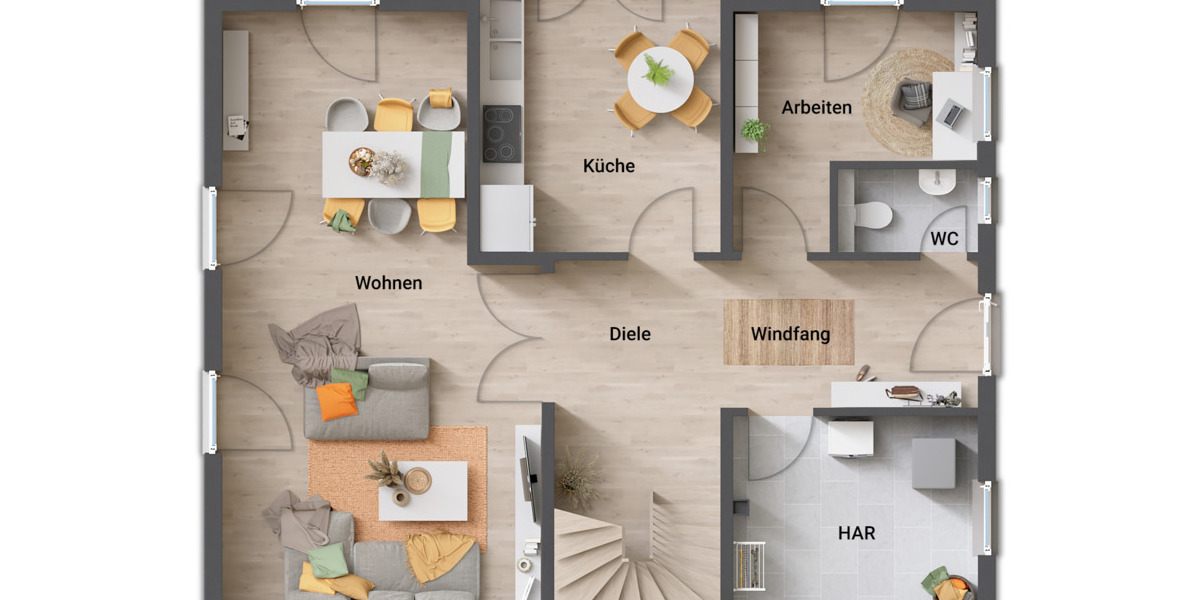 Einfamilienhaus Bad Salzuflen Werl-Aspe - 6 Zimmer, 162 m&sup2;, 310.990&euro; | Angebot:26129404