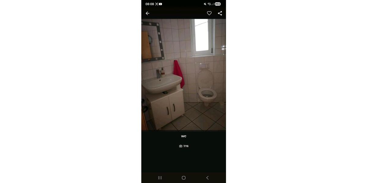Erdgeschoßwohnung Minden Bärenkämpen - 1.5 Zimmer, 45 m&sup2;, 600&euro; | Angebot:26686408