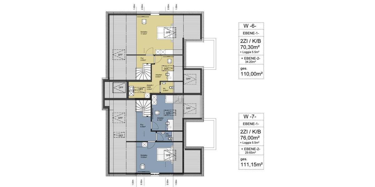 Maisonettenwohnung Herford Falkendiek - 4 Zimmer, 110 m&sup2;, 1.430&euro; | Angebot:25960284