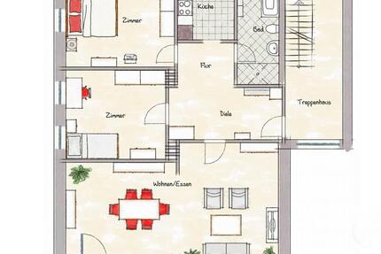 Wohnung Herford - 3.5 Zimmer, 92 m&sup2;, 840&euro; | Angebot:25721933