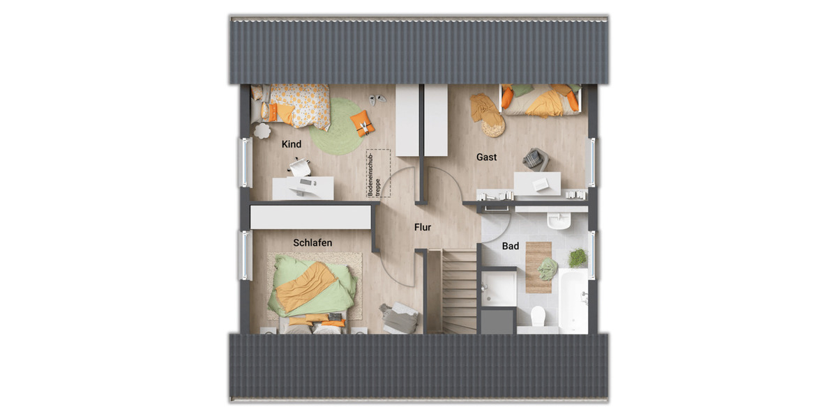Einfamilienhaus Hessisch Oldendorf Segelhorst - 5 Zimmer, 119 m&sup2;, 343.690&euro; | Angebot:26819586