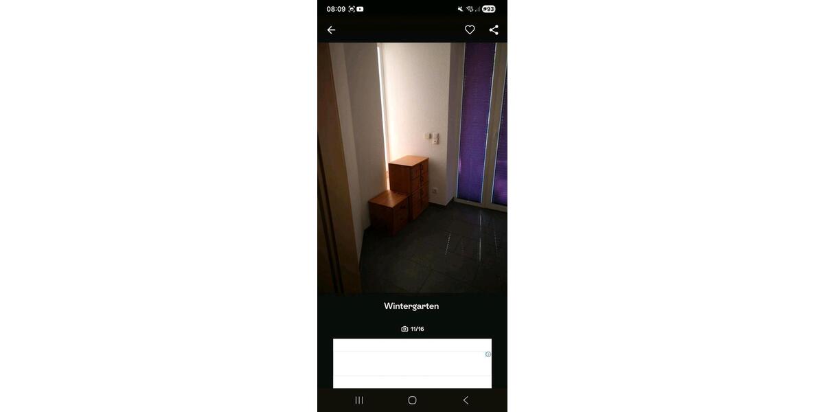 Erdgeschoßwohnung Minden Bärenkämpen - 1.5 Zimmer, 45 m&sup2;, 600&euro; | Angebot:26686408