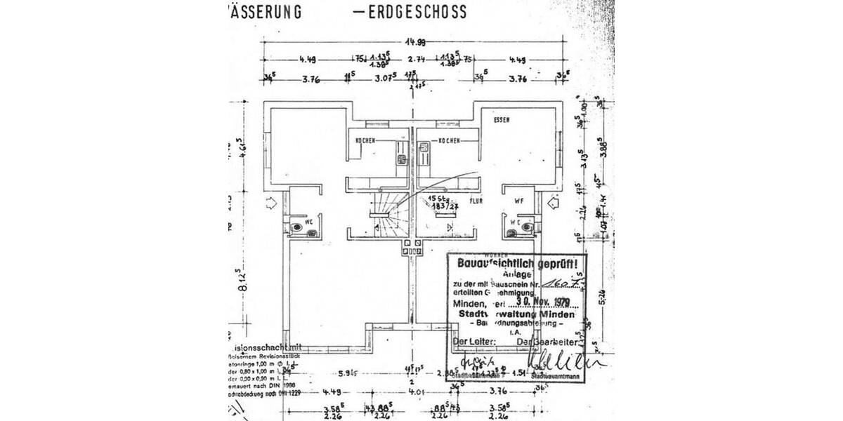Doppelhaushälfte Minden Dützen - 8 Zimmer, 107 m&sup2;, 220.000&euro; | Angebot:25732263