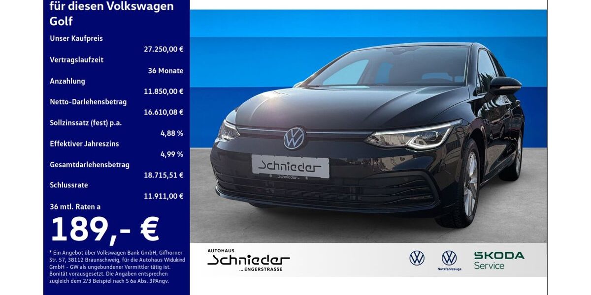 VW Golf 21.483 km 27.250 &euro; Enger 32130