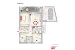 Etagenwohnung Hiddenhausen Schweicheln-Bermbeck - 4 Zimmer, 87 m&sup2;, 225.000&euro; | Angebot:26683650