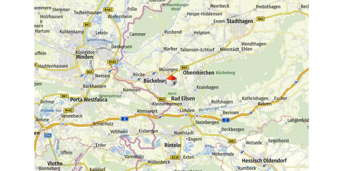 Dachgeschoßwohnung Bückeburg - 3.5 Zimmer, 140 m&sup2;, 1.190&euro; | Angebot:26235138