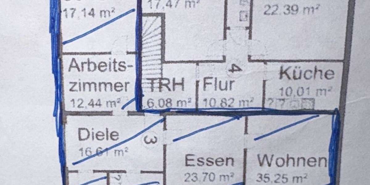 Etagenwohnung Herford - 6 Zimmer, 150 m&sup2;, 1.100&euro; | Angebot:26843989