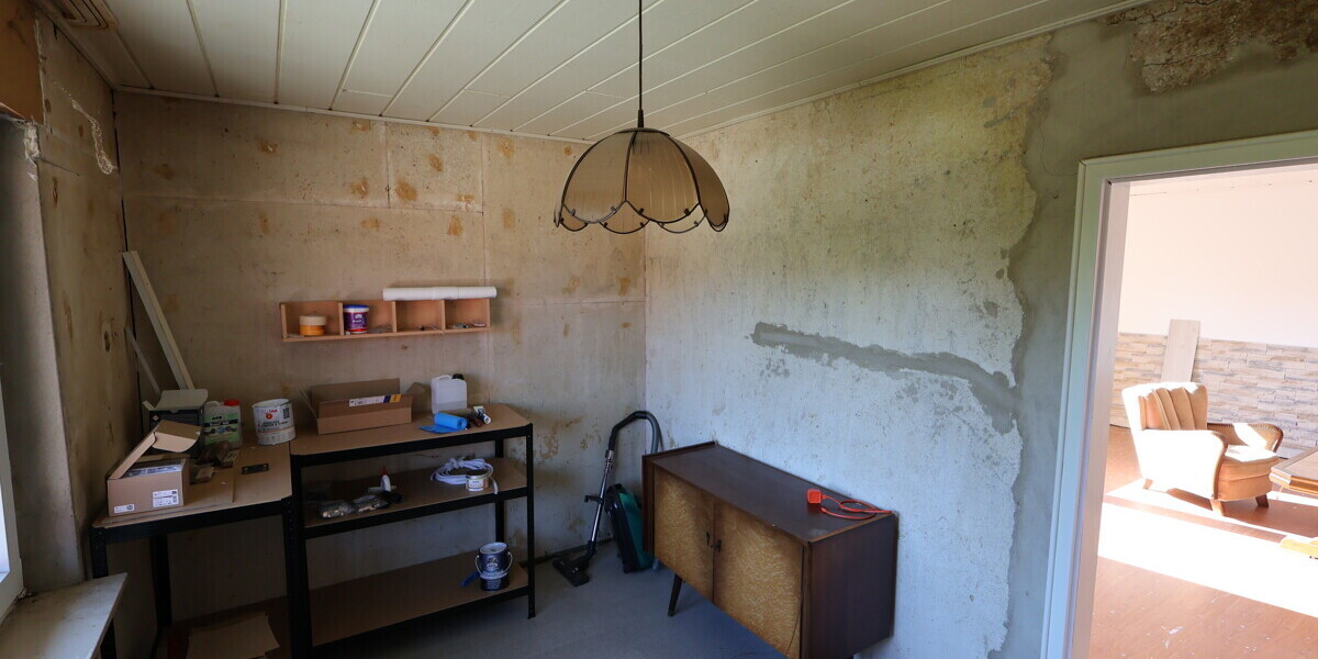 Einfamilienhaus mit Potenzial – ruhige Lage, nur ein Nachbar - Einfamilienhaus Hüllhorst | Angebot:22941402