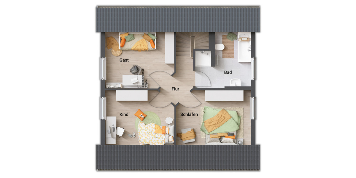 Einfamilienhaus Hessisch Oldendorf Segelhorst - 4 Zimmer, 109 m&sup2;, 328.350&euro; | Angebot:25773509