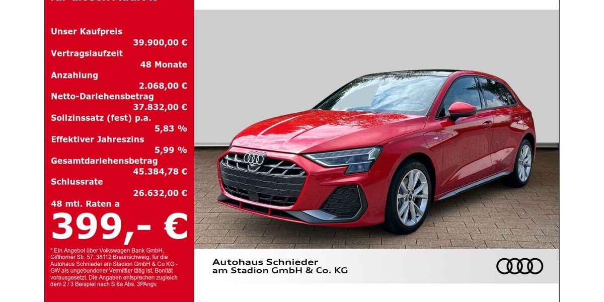 Audi A3 8.490 km 39.900 &euro; Herford 32052