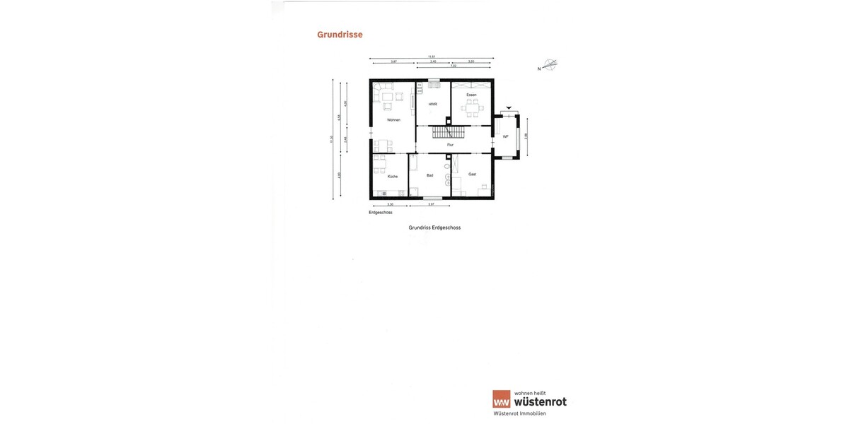 Ein geräumiges Einfamilienhaus mit viel Potenzial in Kirchlengern - Einfamilienhaus Kirchlengern Südlengern-Dorf | Angebot:21872872